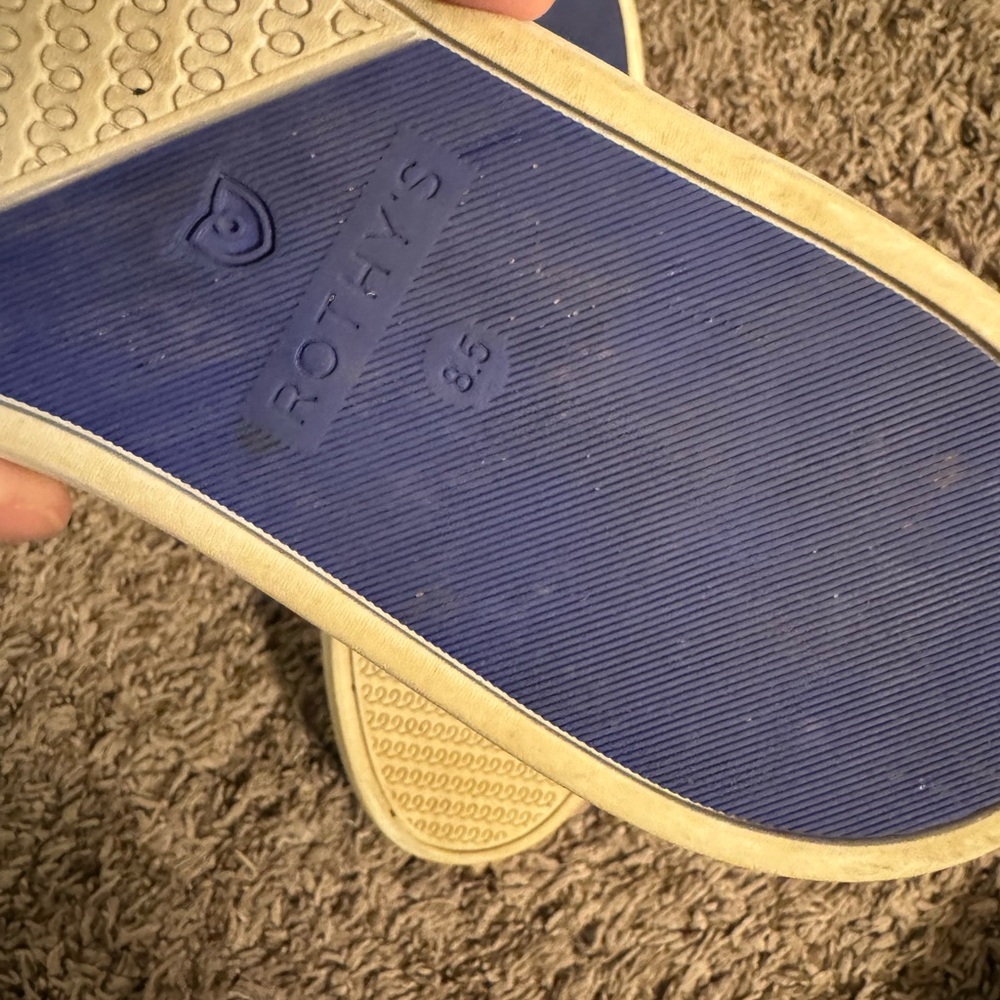 Black Slip-On Rothys Shoes - Picture 5 of 7